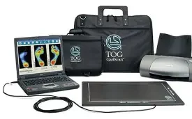 The GaitScan plate, monitor, and other equipment